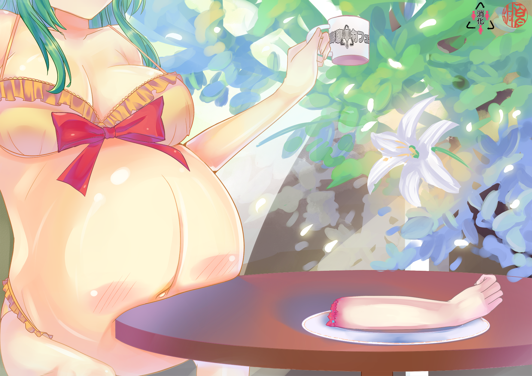 二次元　エロ　カニバリズム あたし達、女の子を消化している女の子だよー♡』 – 膨腹カフェ